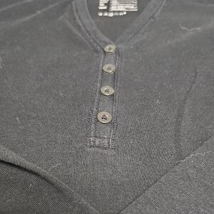 GAP Black Pima Cotton Henley